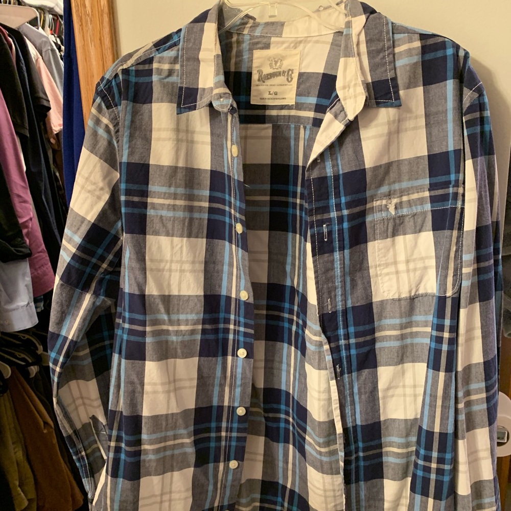 Men’s casual button up
